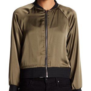 Dolce Cabo Satin Bomber Jacket